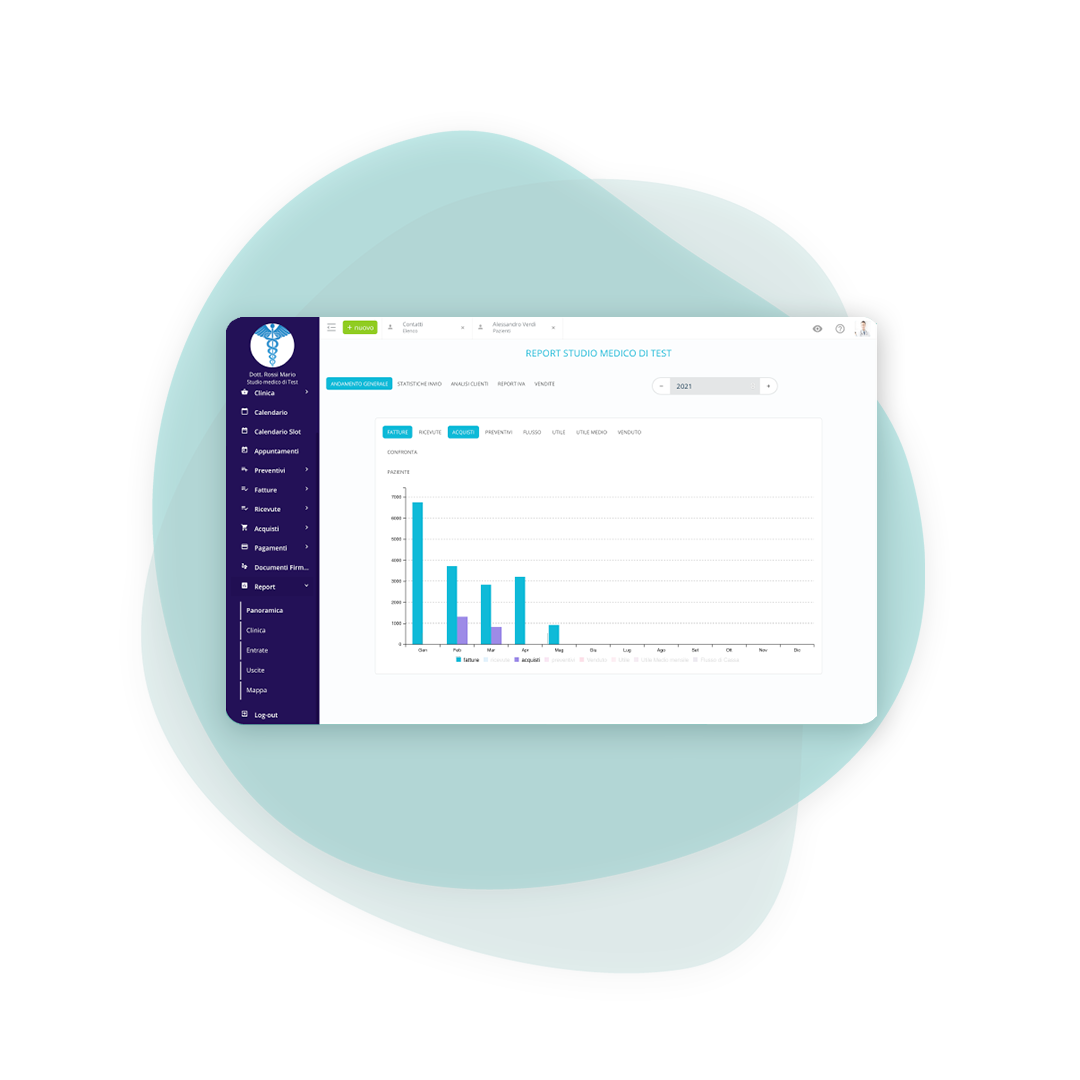 Categorizzazione voci fattura per report
