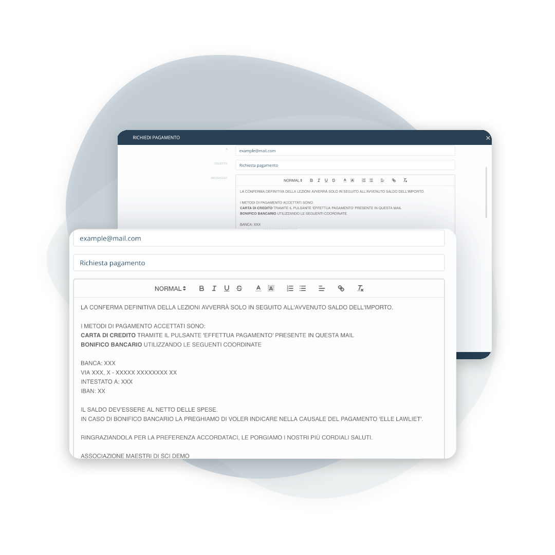 Pagamento con bonifico: gestione acquisti e-commerce in BeebeeSki
